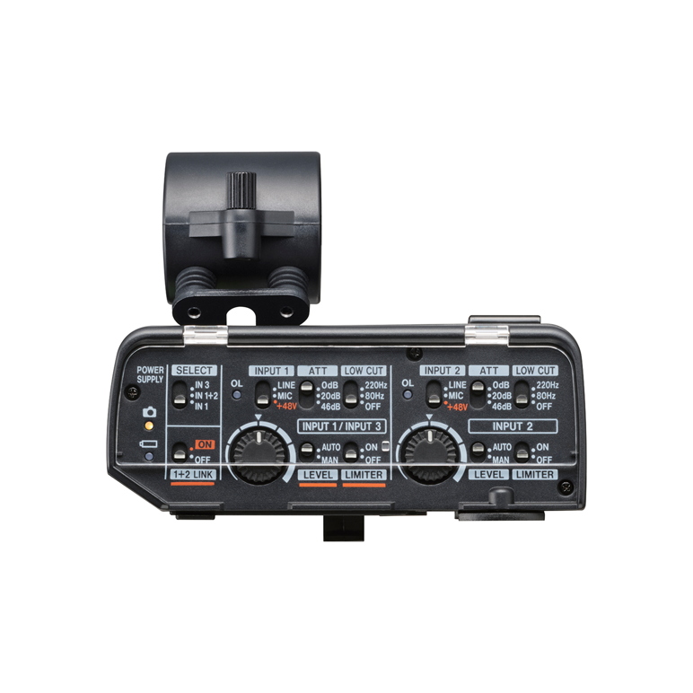 Tascam CA-XLR2D-F Adattatore Microfono - Preamplificatore XLR Per Fotocamere Professionali - Foto 3